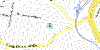 Estádio Independência Stadtplan