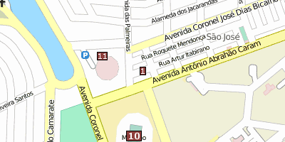 Pampulha Belo Horizonte Stadtplan