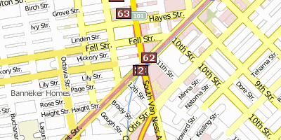 São Francisco  Stadtplan